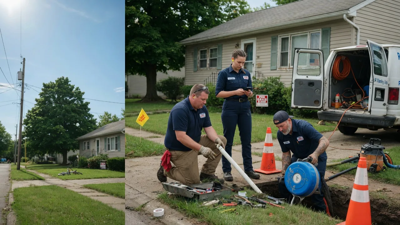 Sewer Line Repair in Nettie, WV near me